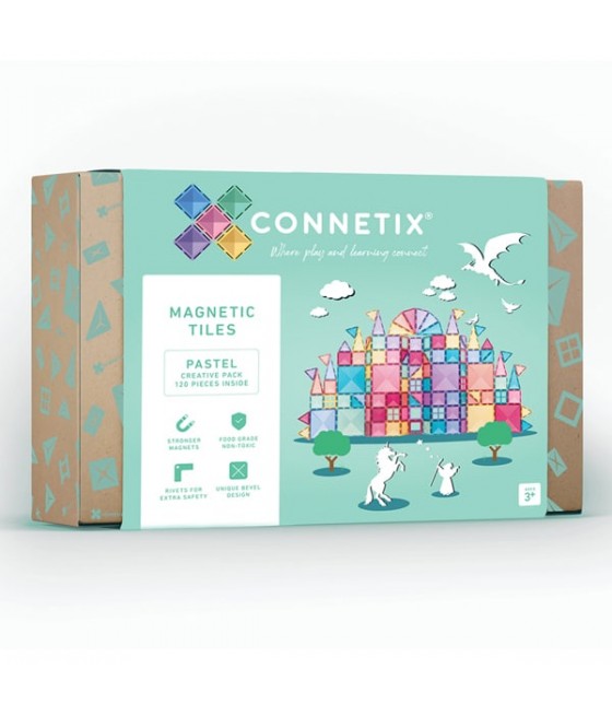 Connetix Pastel Creative Pack 120 szt.