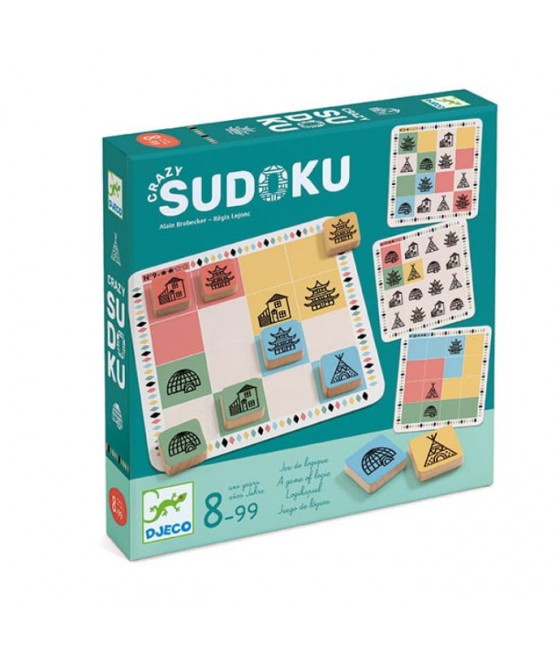 Djeco gra logiczna łamigłówka Sudoku