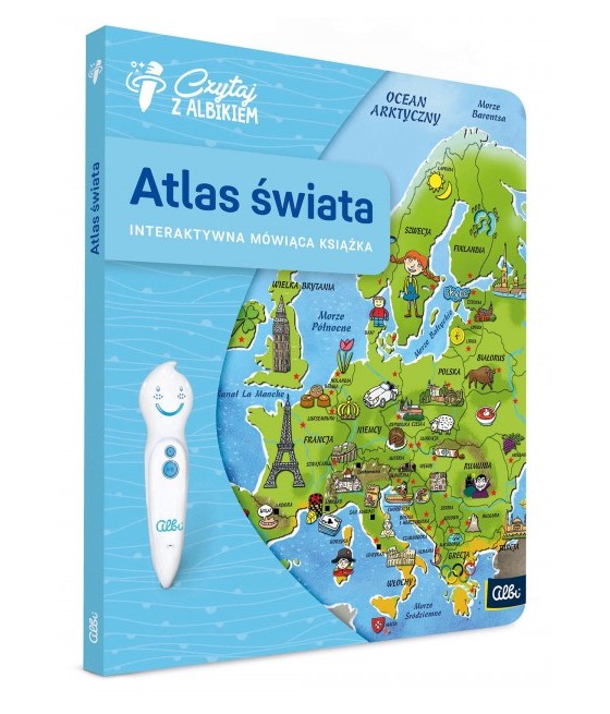 Albi Czytaj z Albikiem książka Atlas Świata